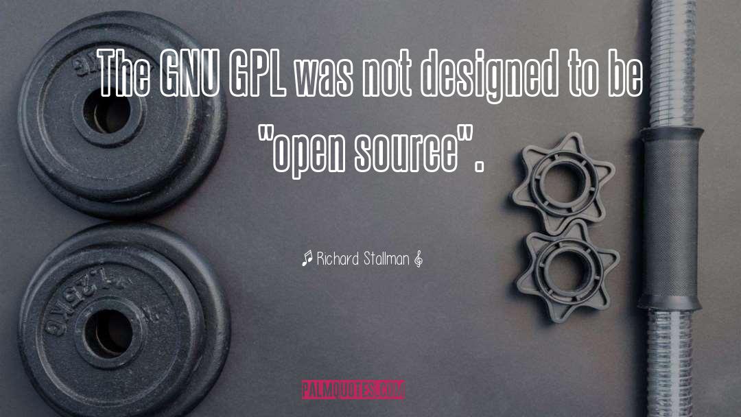 Open Source quotes by Richard Stallman