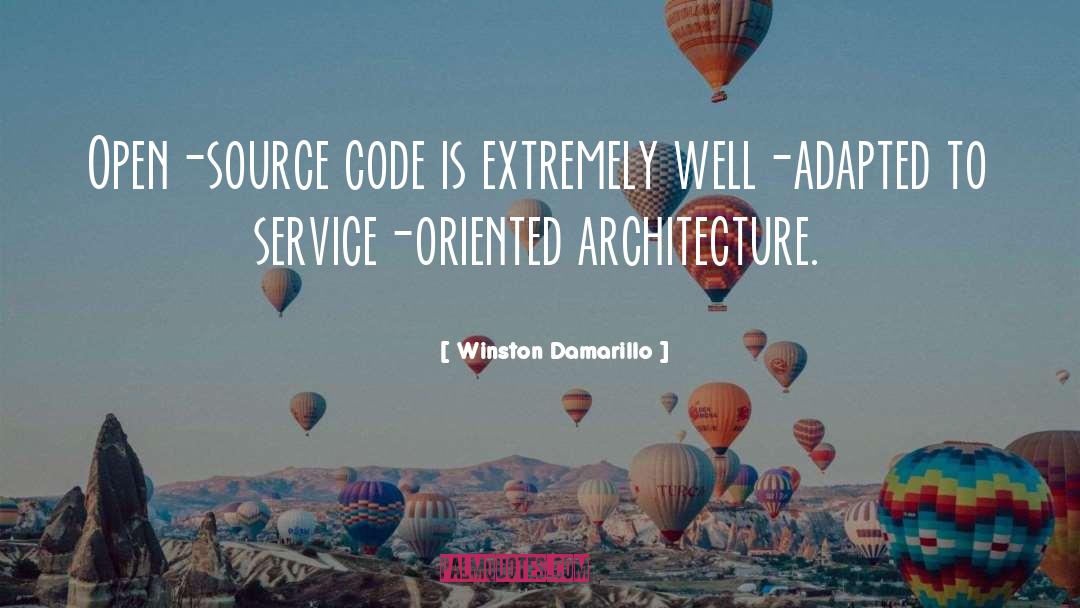 Open Source quotes by Winston Damarillo