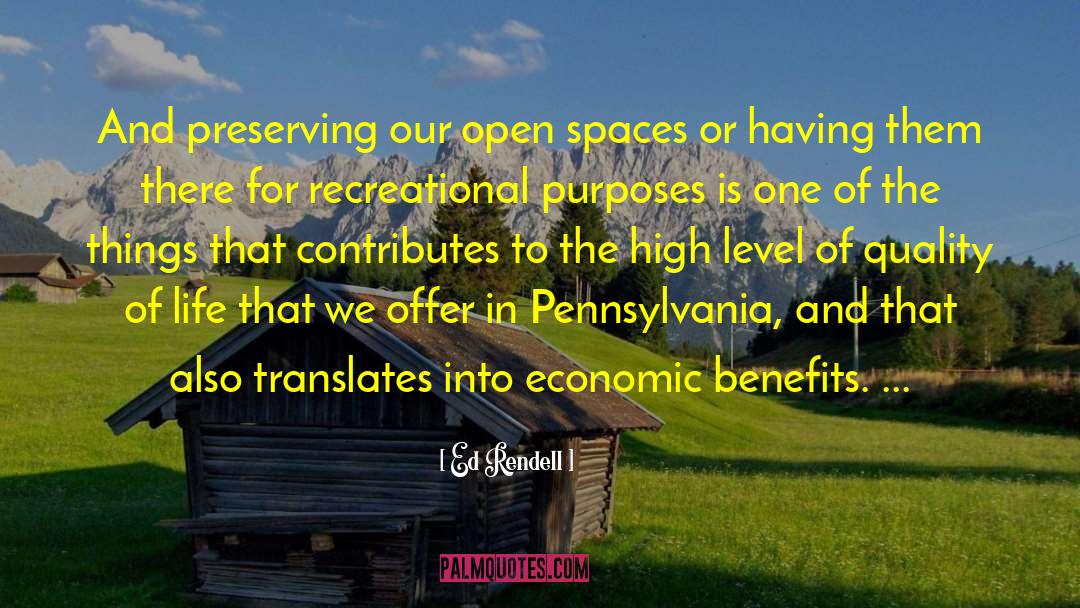 Open Space Planning quotes by Ed Rendell