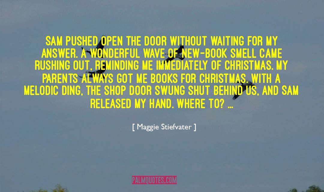 Open The Door quotes by Maggie Stiefvater