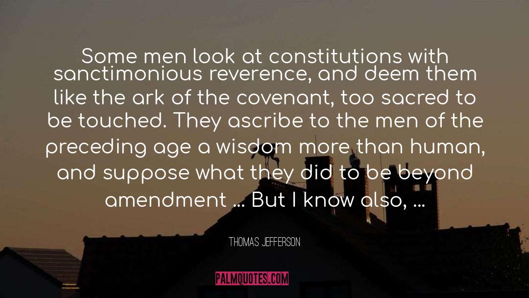 Open To Change quotes by Thomas Jefferson