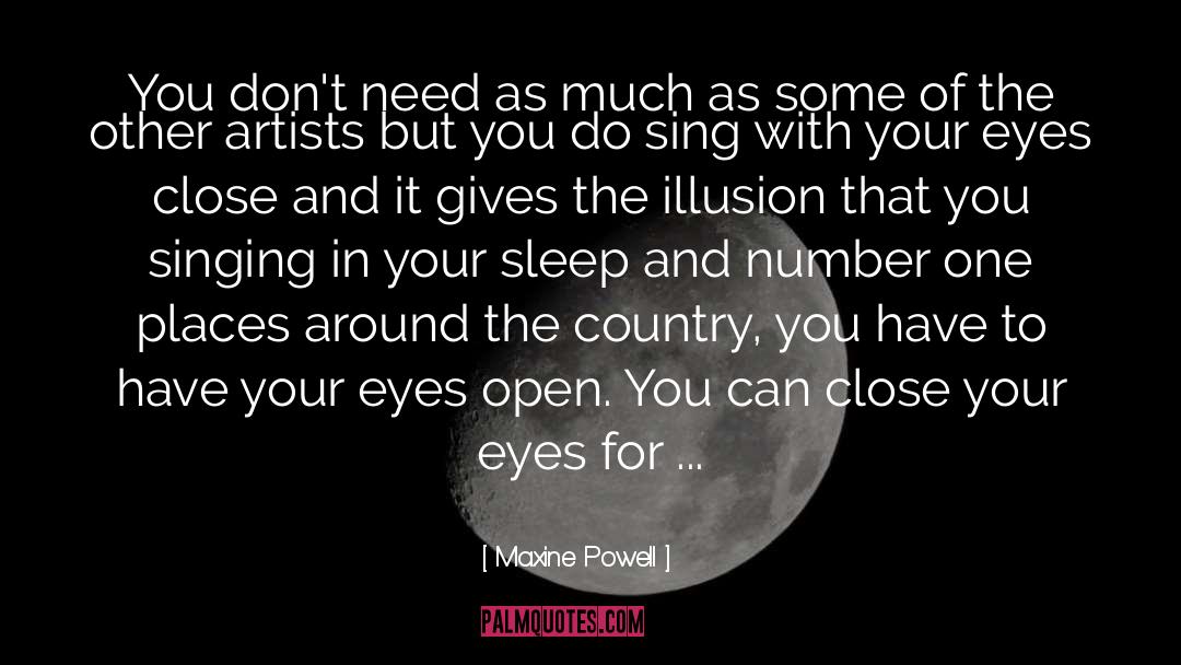 Open Your Door quotes by Maxine Powell