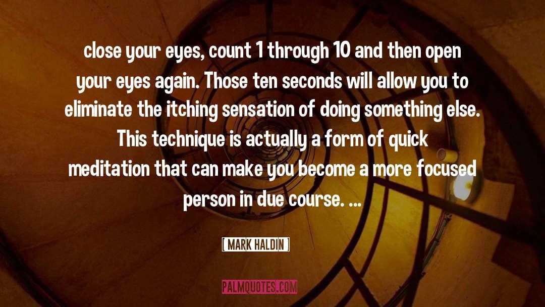 Open Your Eyes quotes by Mark Haldin