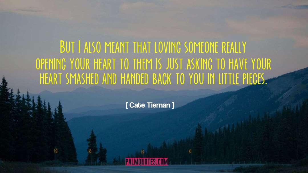 Open Your Heart quotes by Cate Tiernan