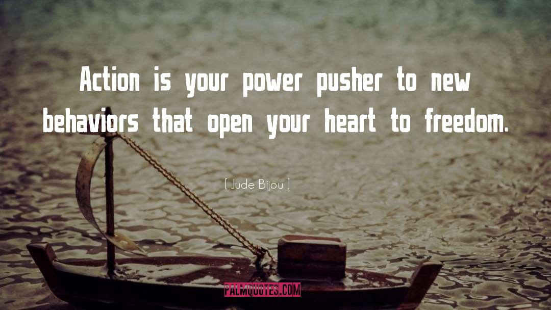 Open Your Heart quotes by Jude Bijou