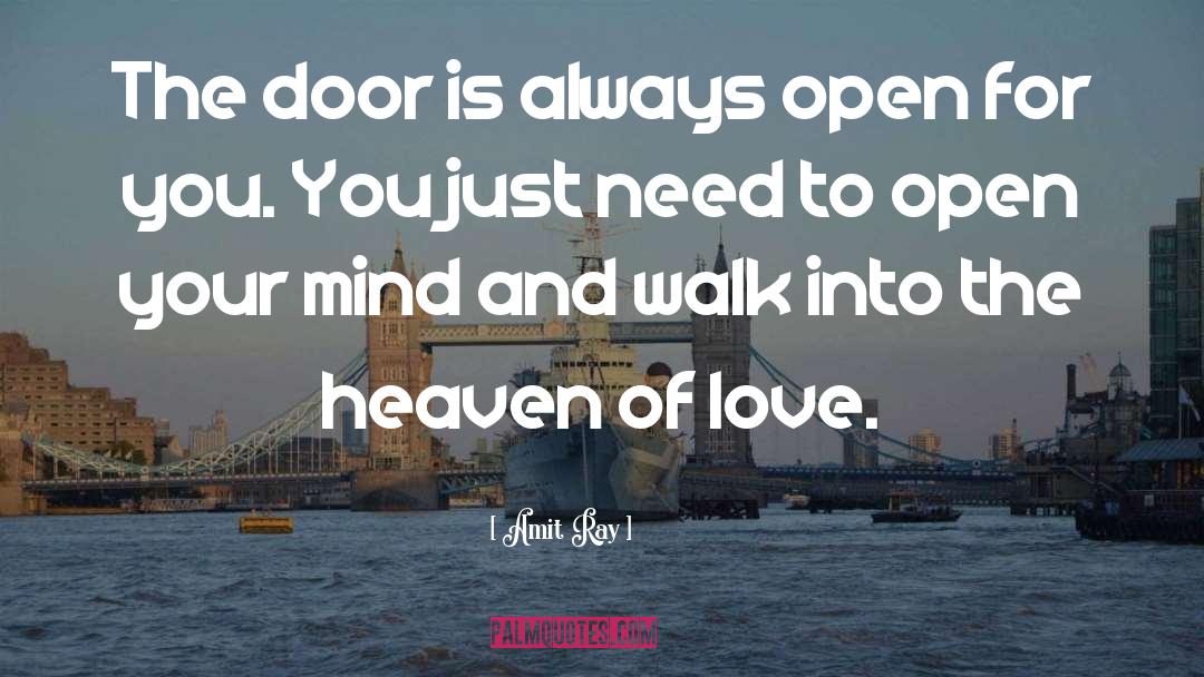 Open Your Mind quotes by Amit Ray