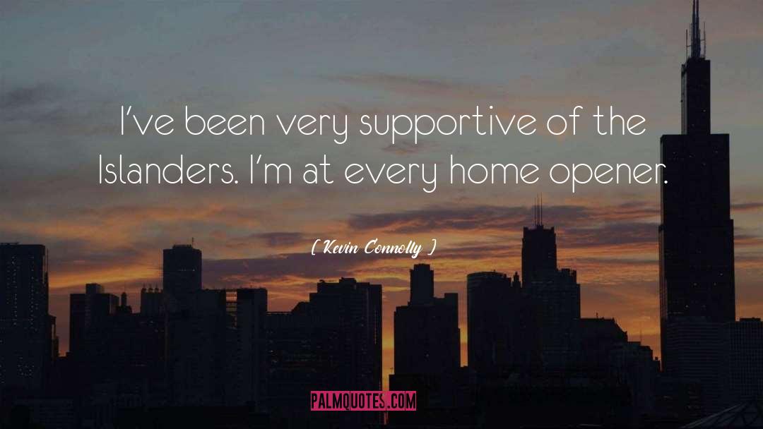 Opener quotes by Kevin Connolly