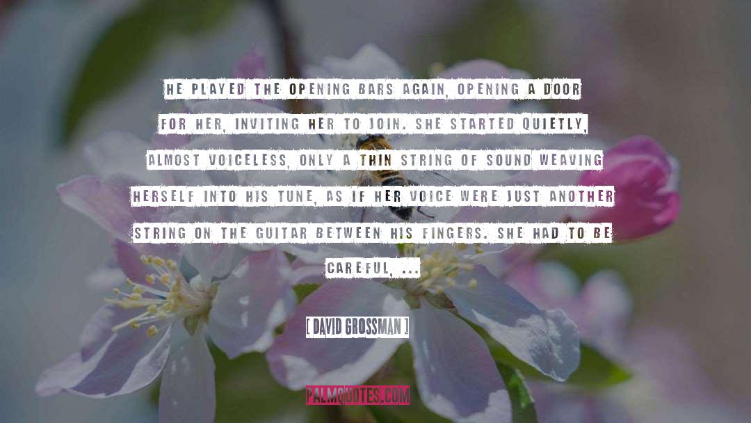 Opening A Door quotes by David Grossman