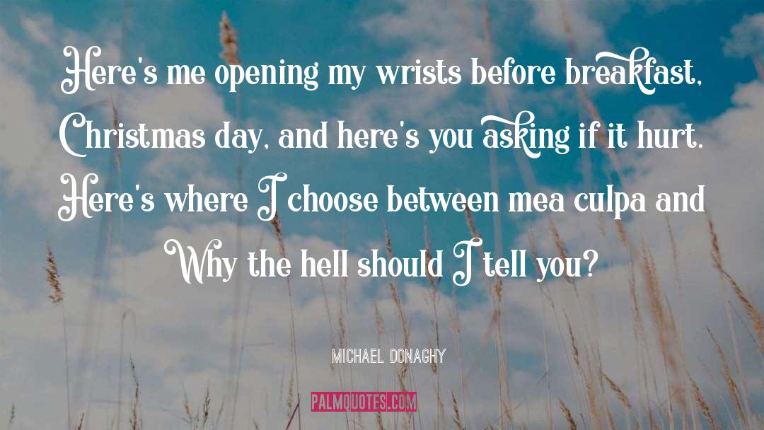 Opening Doors quotes by Michael Donaghy