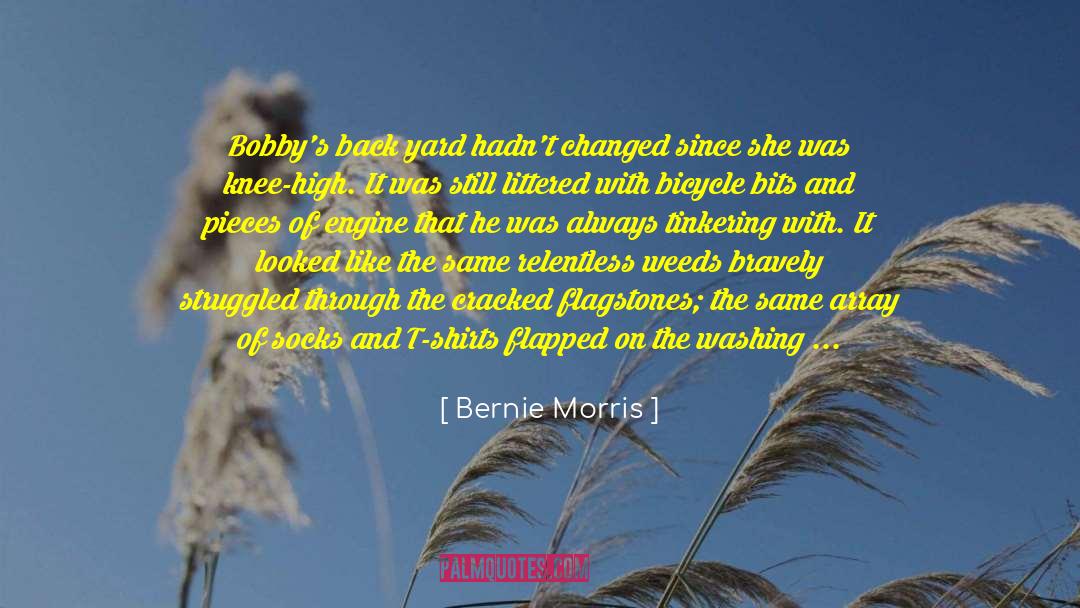 Opening Line Of The Novel quotes by Bernie Morris