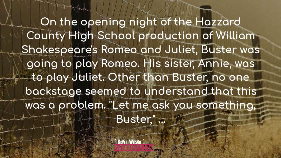 Opening Night quotes by Kevin Wilson