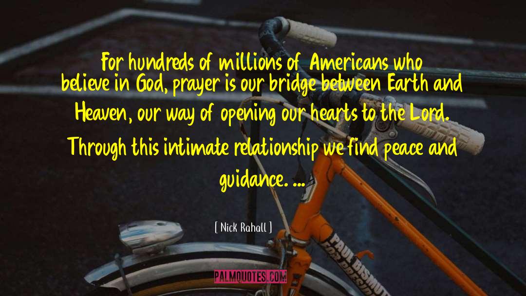 Opening Our Hearts quotes by Nick Rahall