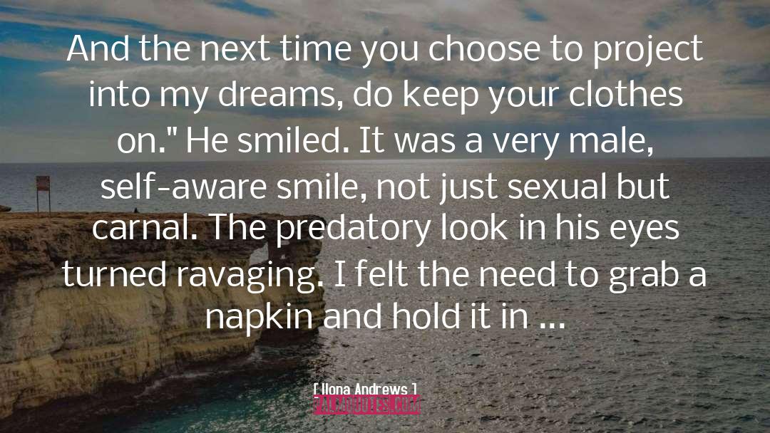 Opening Your Eyes quotes by Ilona Andrews