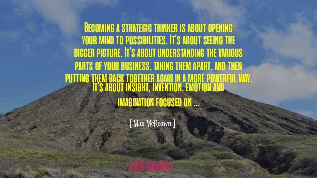 Opening Your Mind quotes by Max McKeown