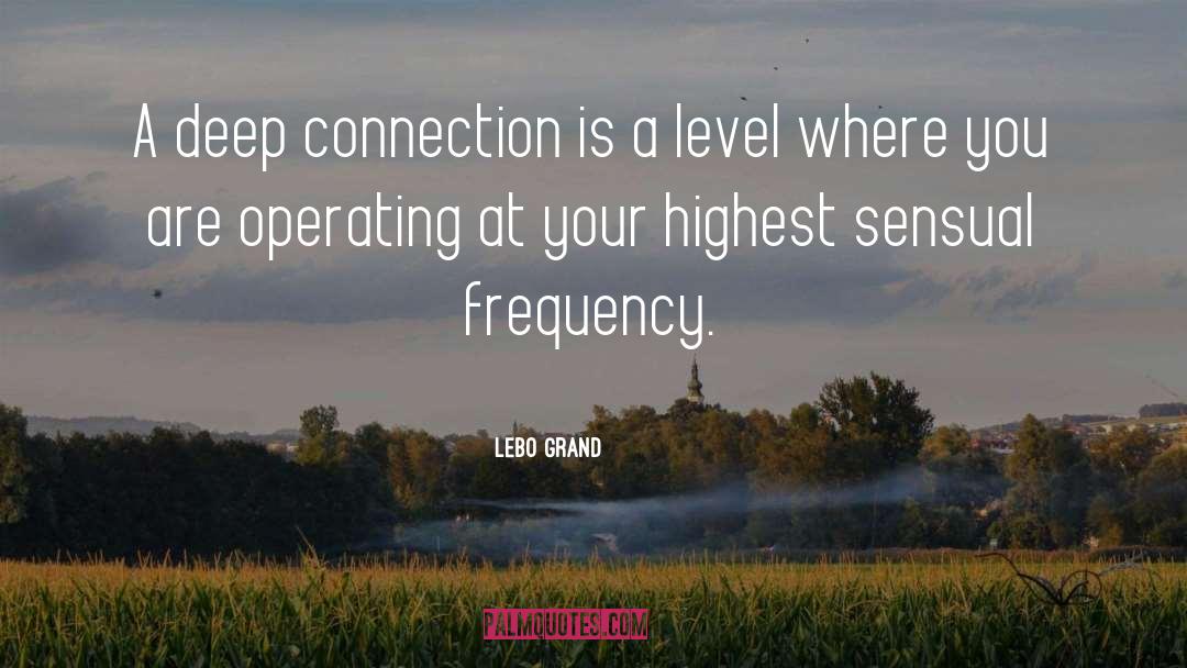 Operating quotes by Lebo Grand