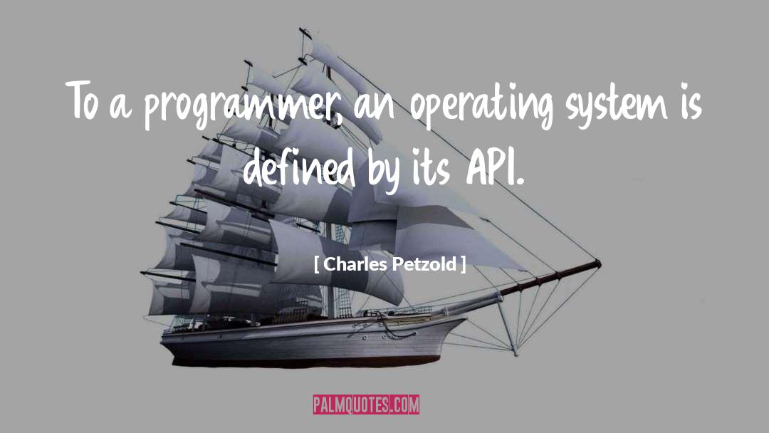 Operating Systems quotes by Charles Petzold