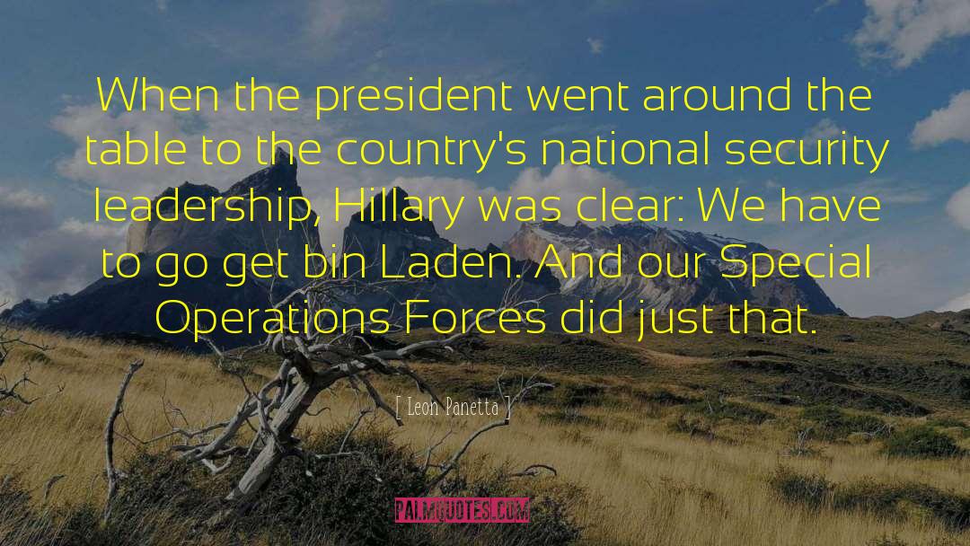 Operations quotes by Leon Panetta