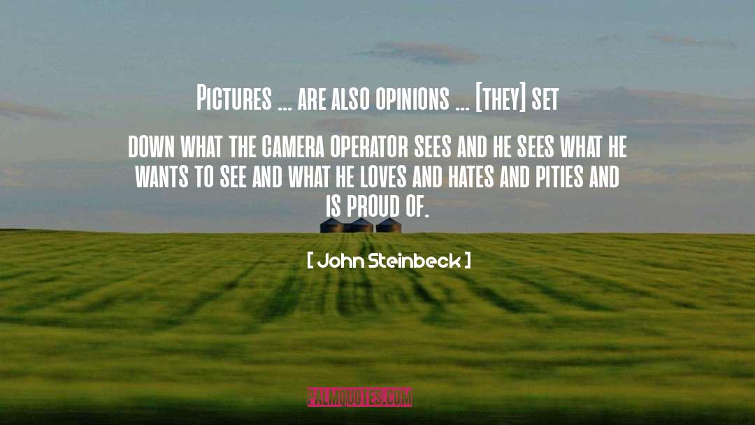 Operator quotes by John Steinbeck