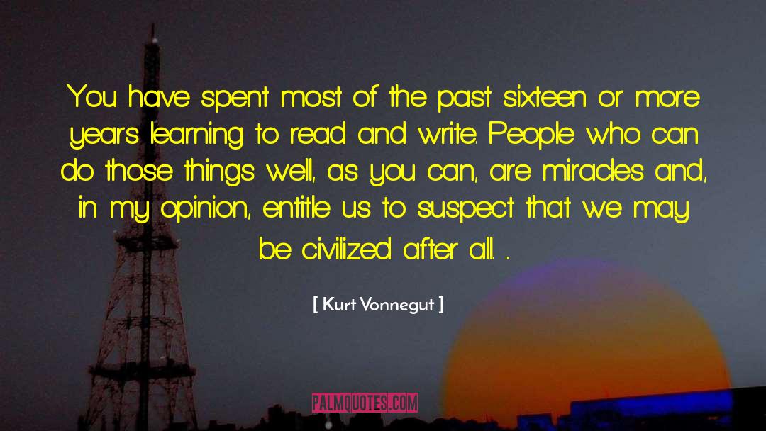 Opinion Leaders quotes by Kurt Vonnegut