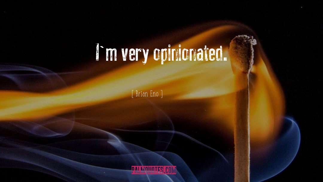 Opinionated quotes by Brian Eno