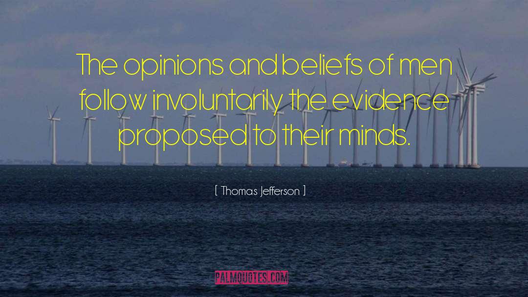 Opinions And Beliefs quotes by Thomas Jefferson