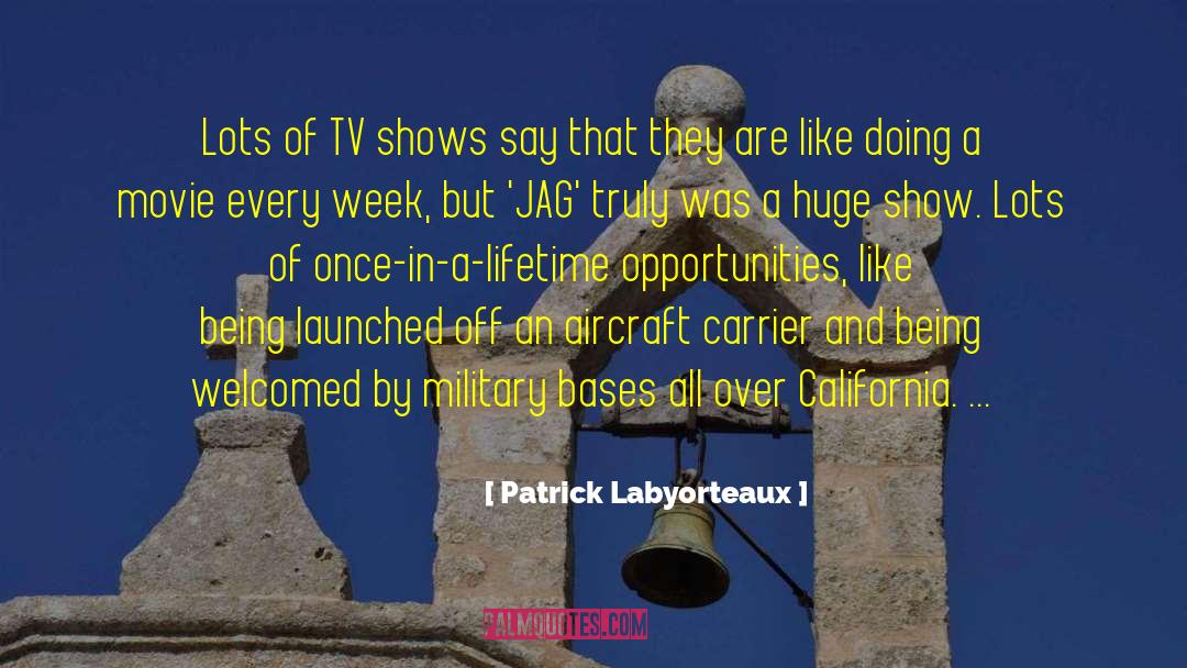 Opportunities And Challenges quotes by Patrick Labyorteaux