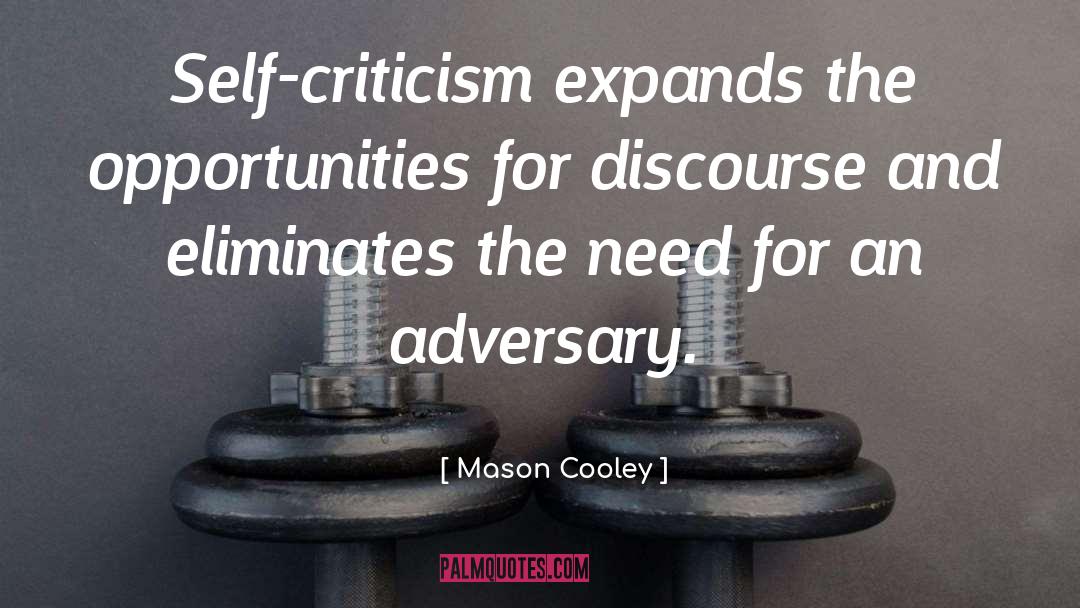 Opportunities And Strategies quotes by Mason Cooley