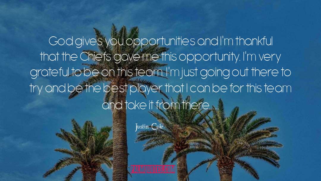 Opportunities And Strategies quotes by Justin Cole