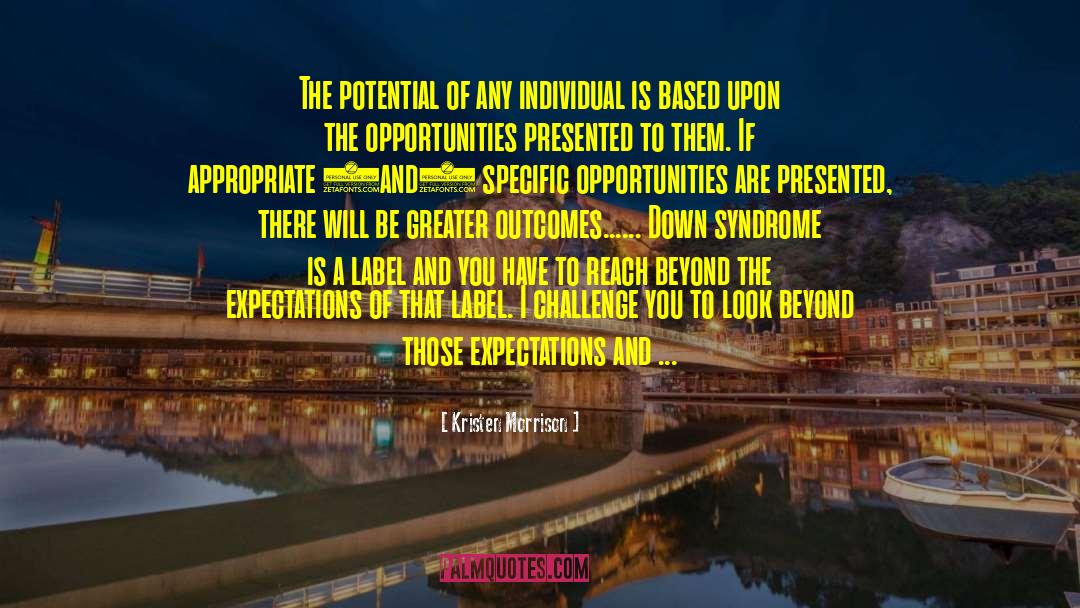 Opportunities Blessings quotes by Kristen Morrison