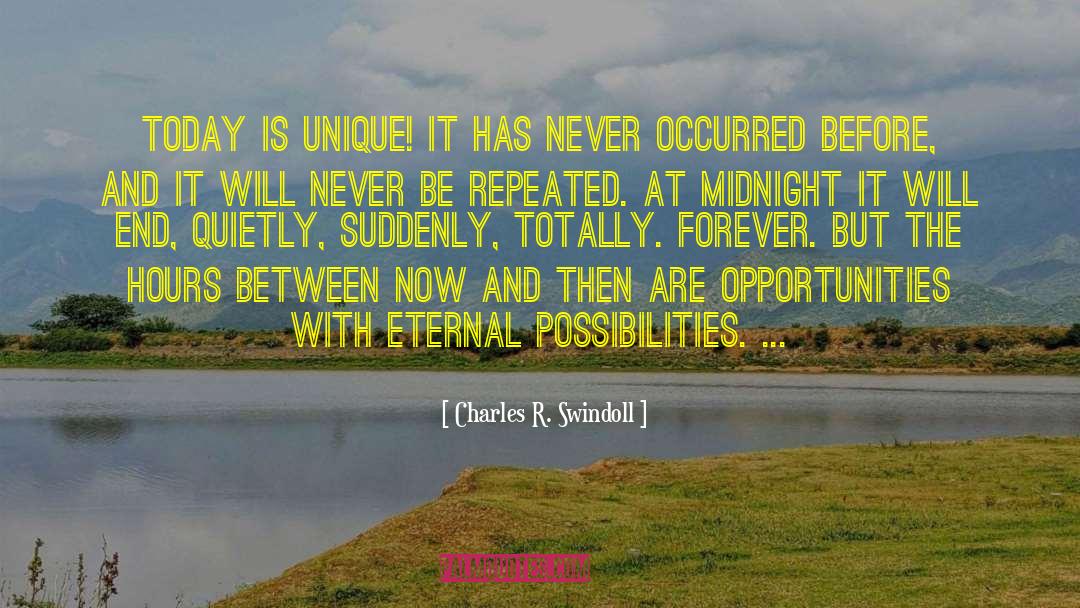 Opportunities Blessings quotes by Charles R. Swindoll