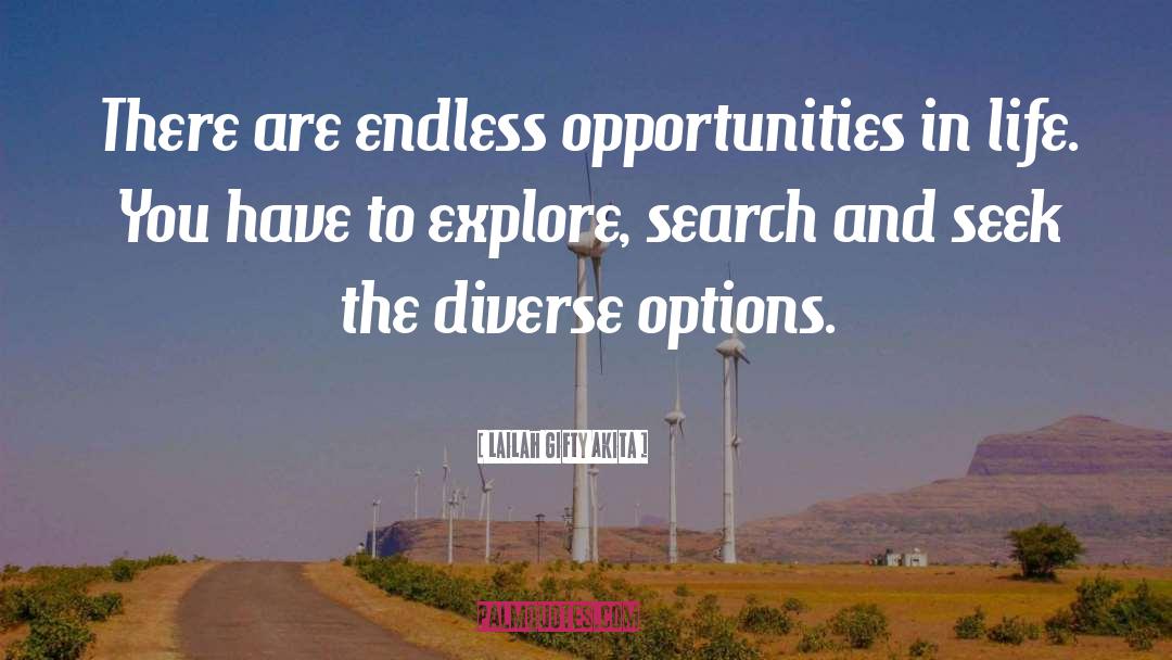 Opportunities In Life quotes by Lailah Gifty Akita