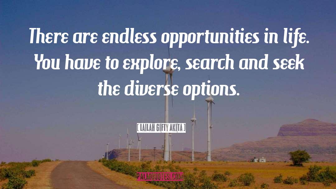 Opportunities quotes by Lailah Gifty Akita
