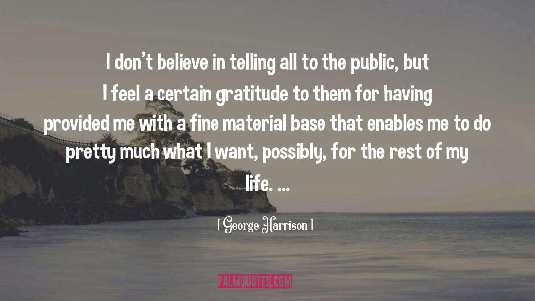 Opportunity Life quotes by George Harrison