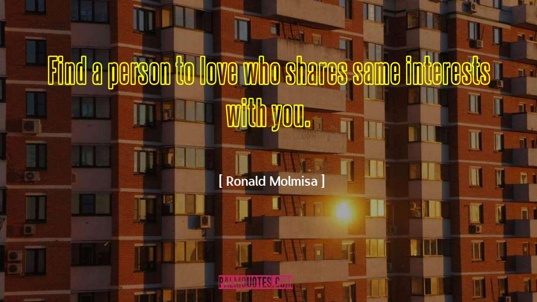 Opportunity To Love quotes by Ronald Molmisa