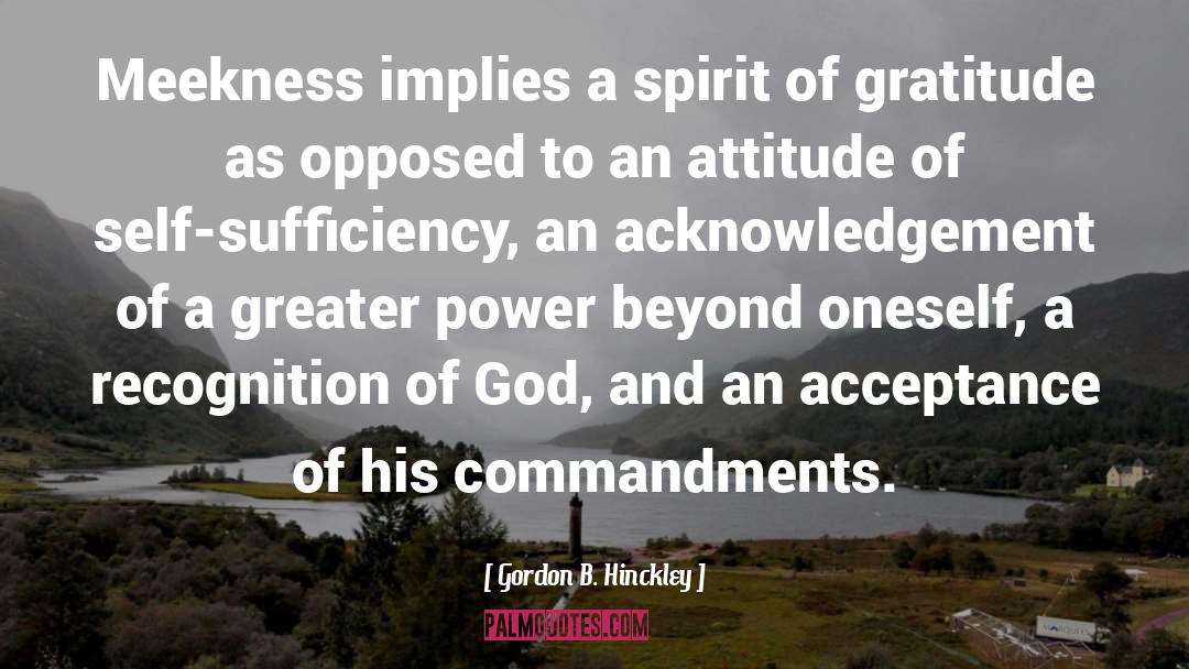 Opposed quotes by Gordon B. Hinckley