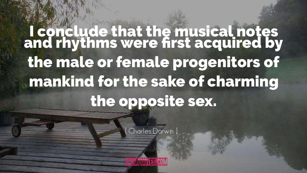 Opposite Sex quotes by Charles Darwin
