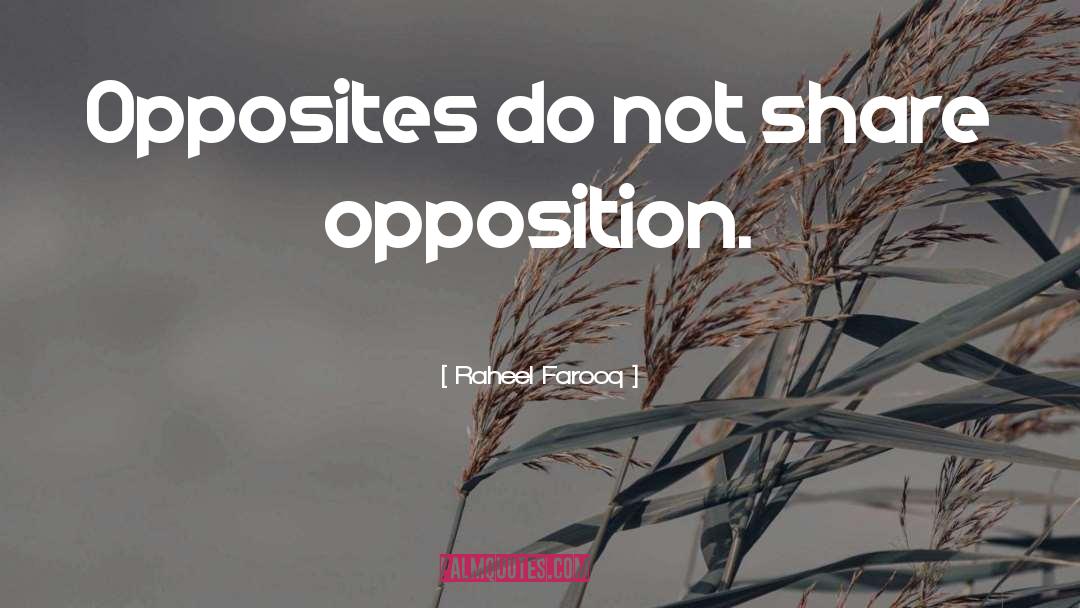 Opposites Attract quotes by Raheel Farooq