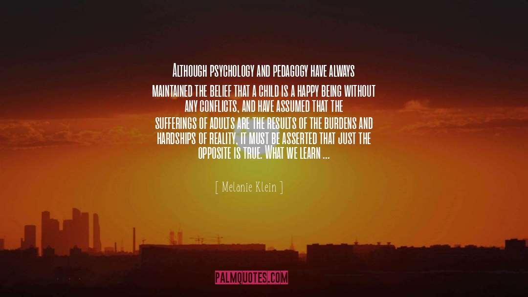 Opposites Attract quotes by Melanie Klein