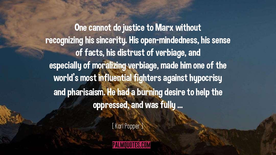 Oppressed quotes by Karl Popper