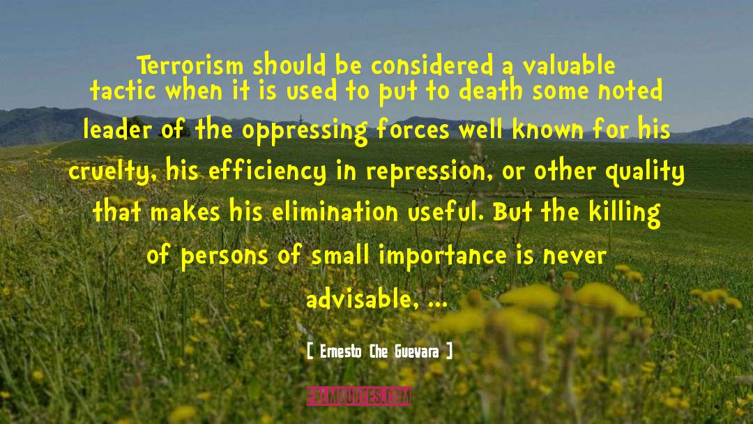 Oppressing quotes by Ernesto Che Guevara