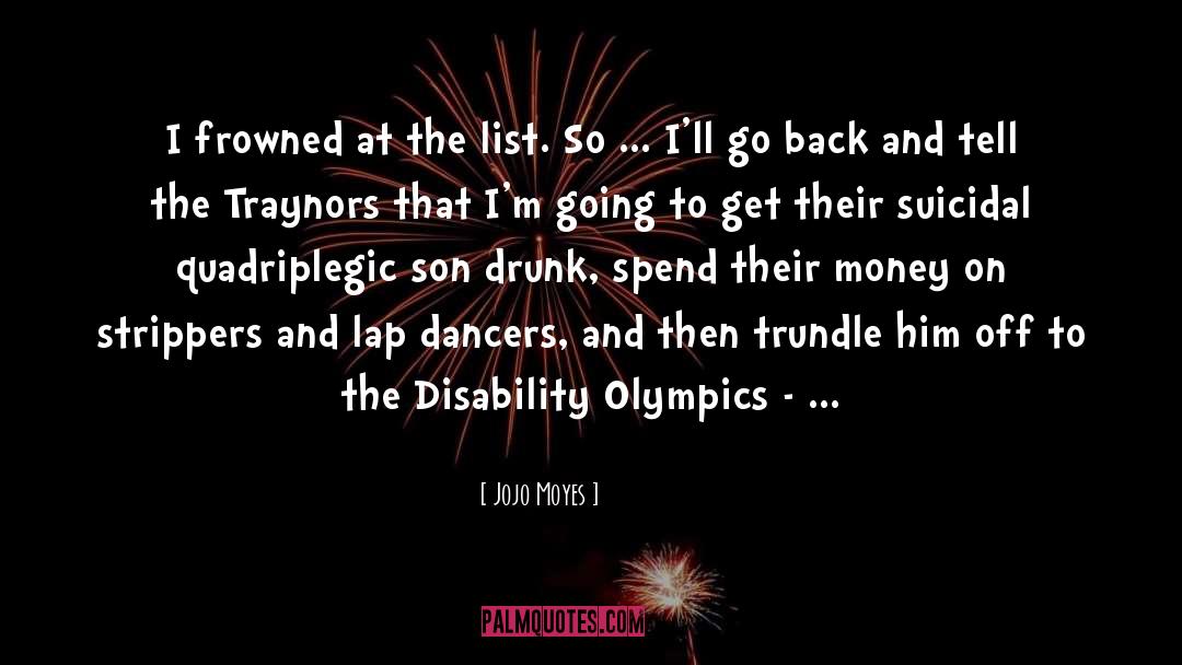 Oppression Olympics quotes by Jojo Moyes