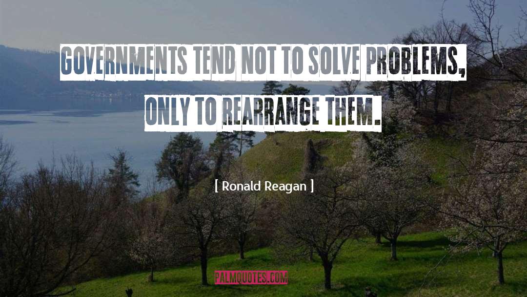 Oppressive Governments quotes by Ronald Reagan