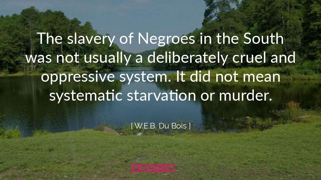 Oppressive quotes by W.E.B. Du Bois