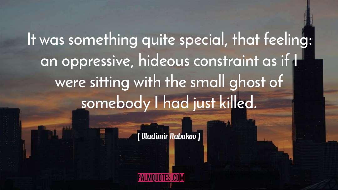 Oppressive quotes by Vladimir Nabokov