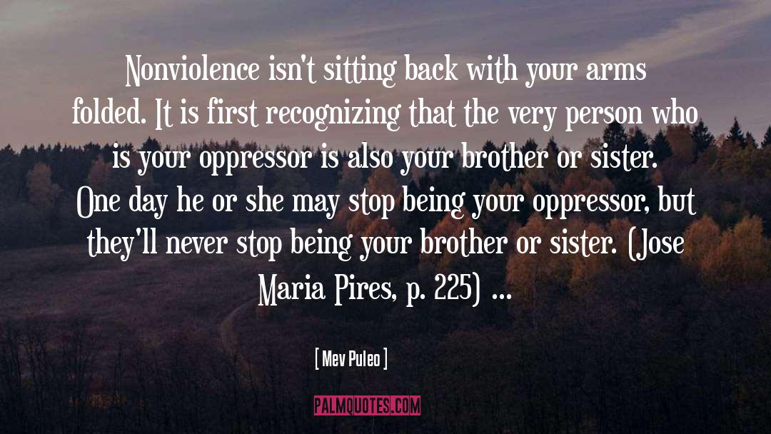 Oppressor quotes by Mev Puleo
