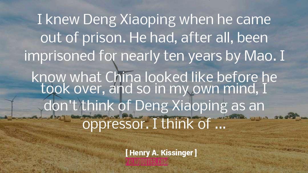 Oppressor quotes by Henry A. Kissinger