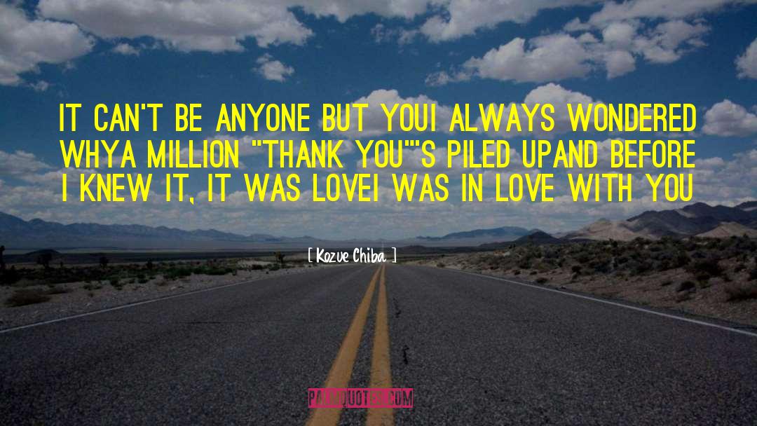 Oprah S Thank You Game quotes by Kozue Chiba