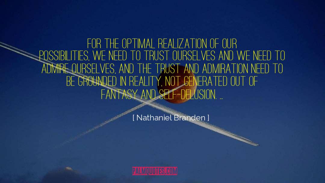 Optimal quotes by Nathaniel Branden