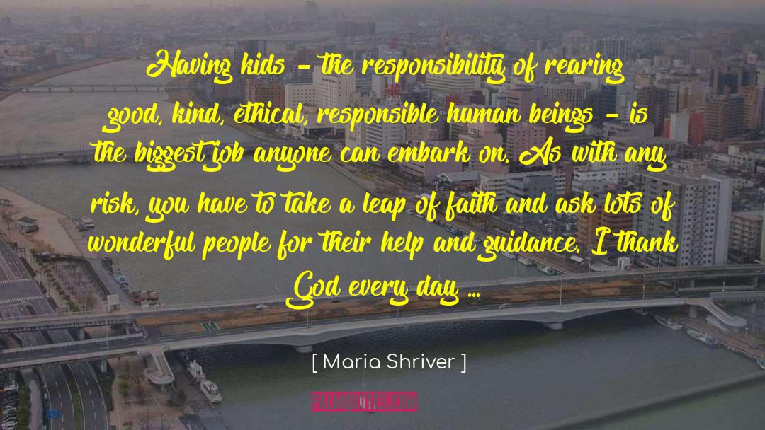 Optimisitic With Faith quotes by Maria Shriver