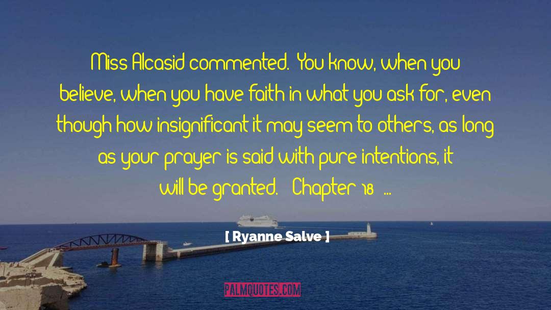 Optimisitic With Faith quotes by Ryanne Salve